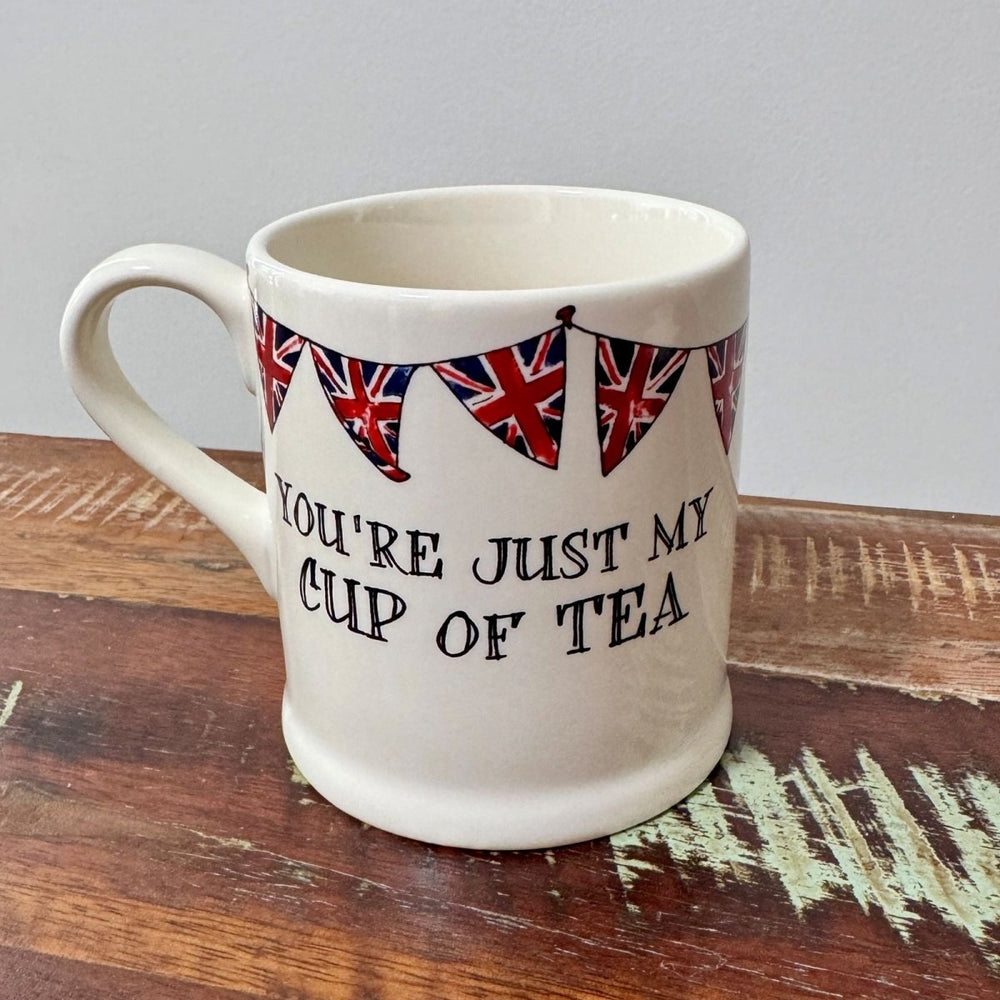 You're Just My Cup of Tea Bunting Mug - Ruby's Home Store