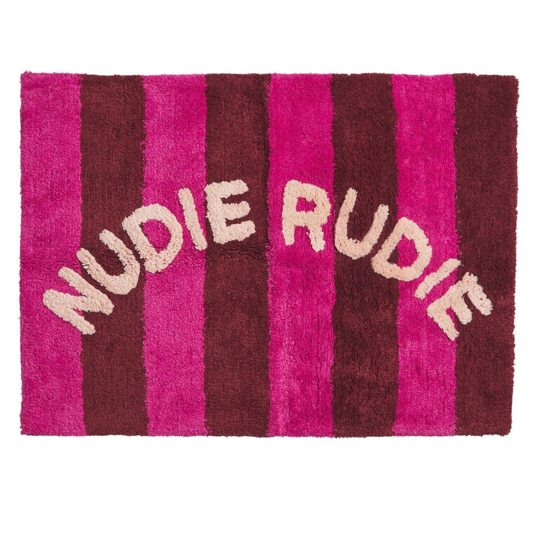 Zelia Nudie Rudie Bath Mat - Bouganvillea - Sage x Clare - Ruby's Home Store