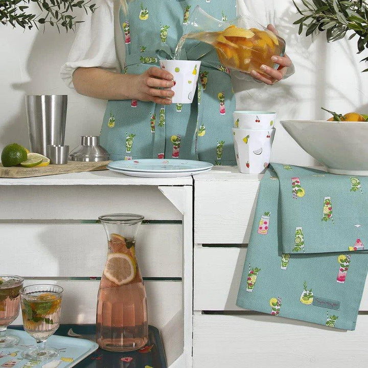 Cocktails Tea Towels - Set of 2 - Sophie Allport - Rubys Home Store 