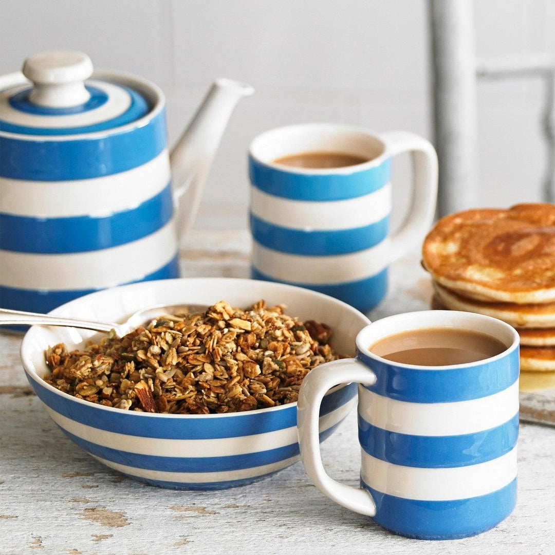Cornishware Banded Cereal Bowl - Cornish Blue - Rubys Home Store 