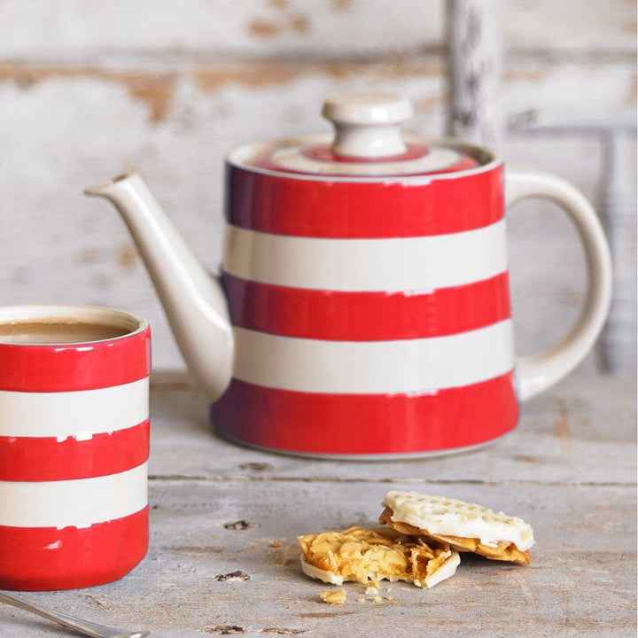 Cornishware Classic Teapot - Red - Rubys Home Store 