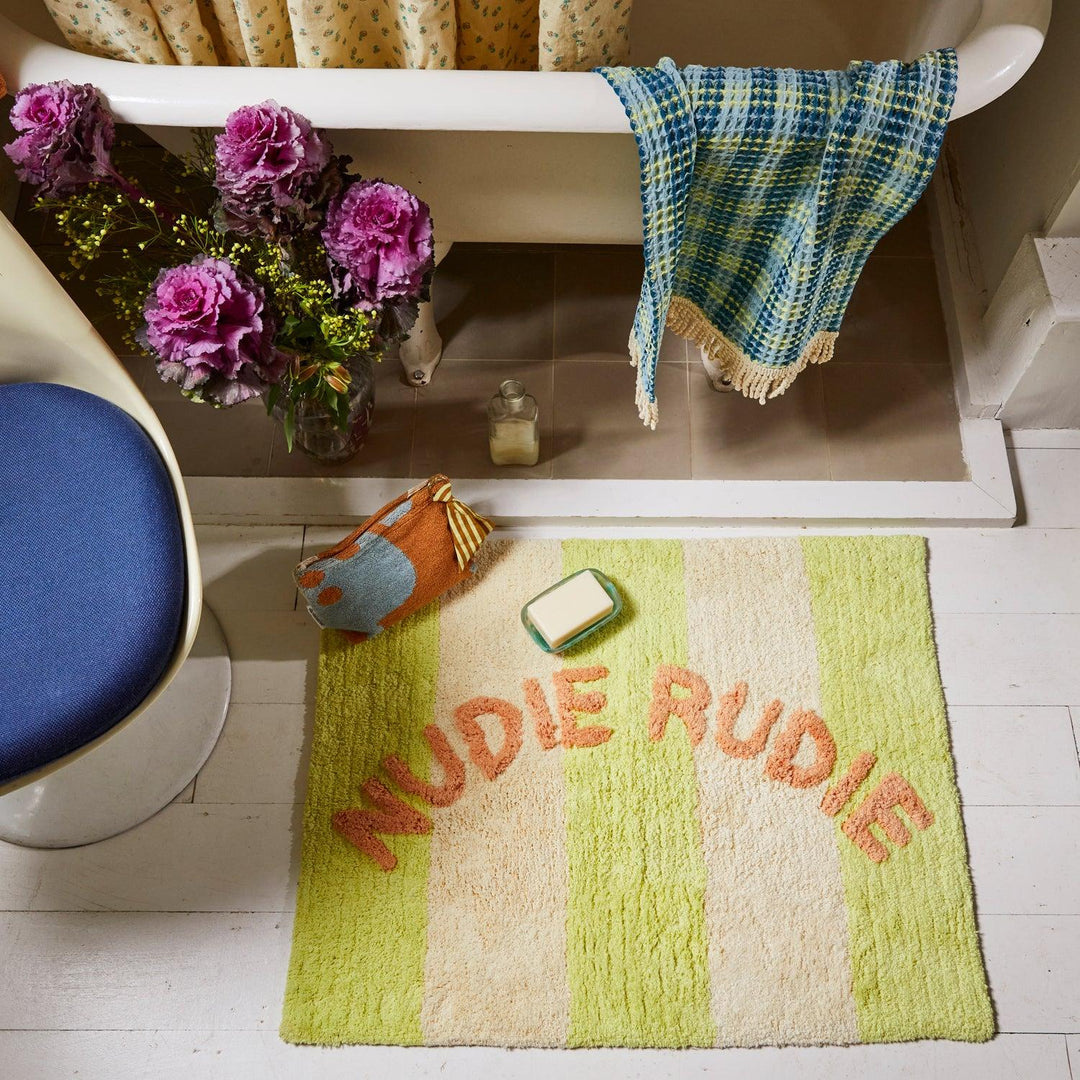 Didcot Nudie Bath Mat - Splice - Sage x Clare - Rubys Home Store 