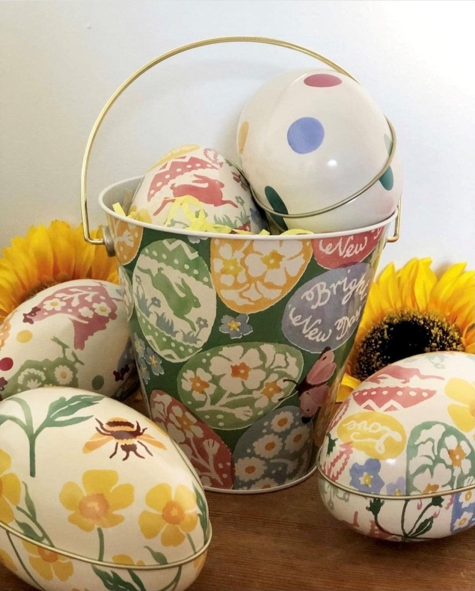 Emma Bridgewater Easter Egg Hunt Bucket Tin - Ruby's Home Store