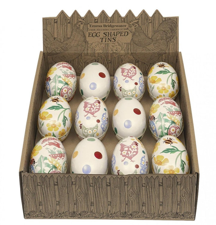 Emma Bridgewater Medium Egg Shaped Tins - Ruby's Home Store