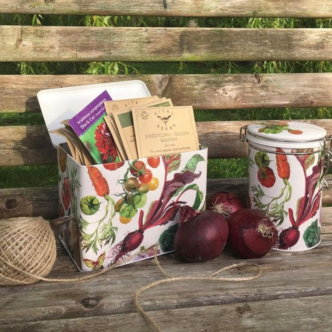 Emma Bridgewater Vegetable Large Rectangle Tin - Ruby's Home Store