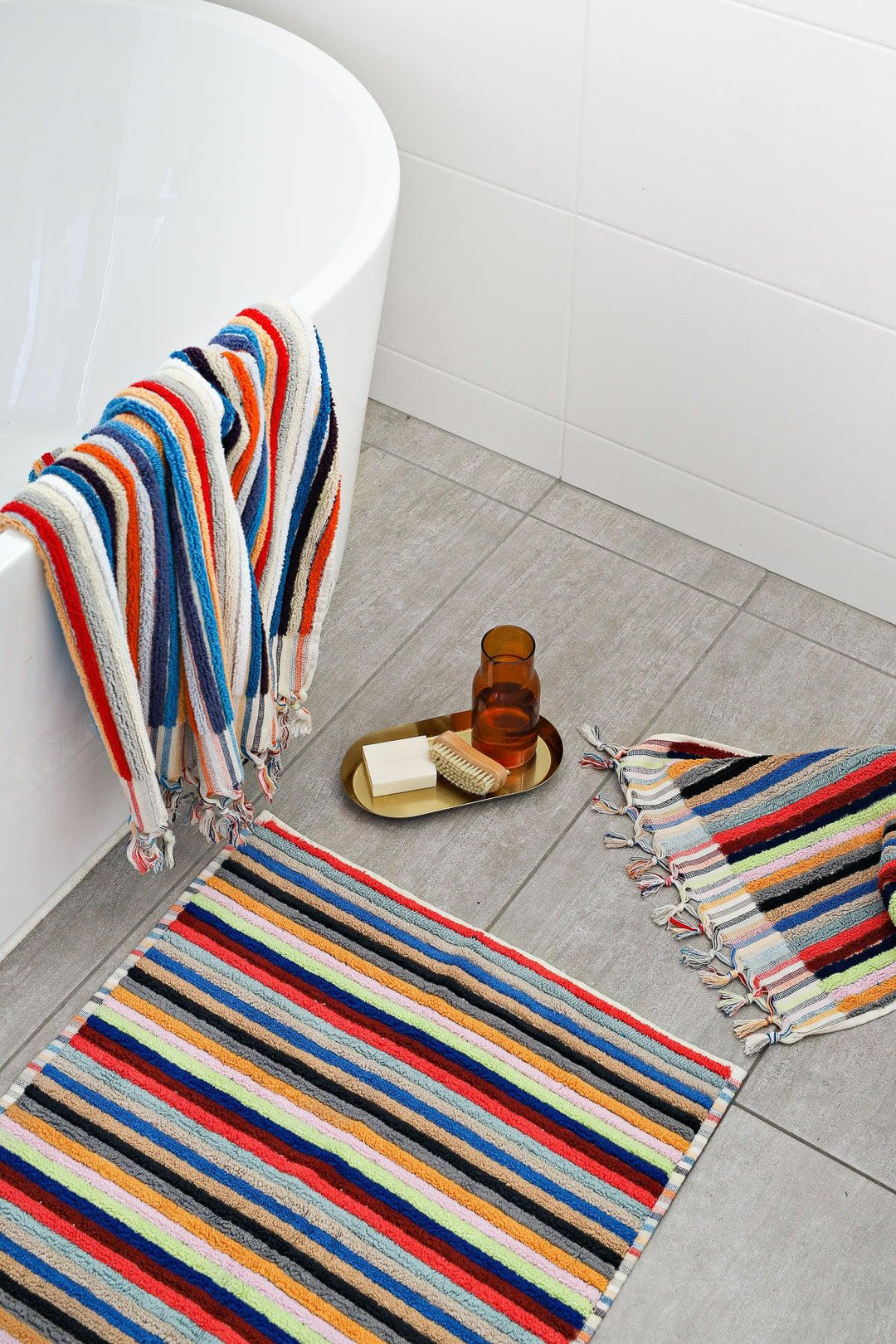 Flamingo Bath Towel - Multi-Coloured - Rubys Home Store 