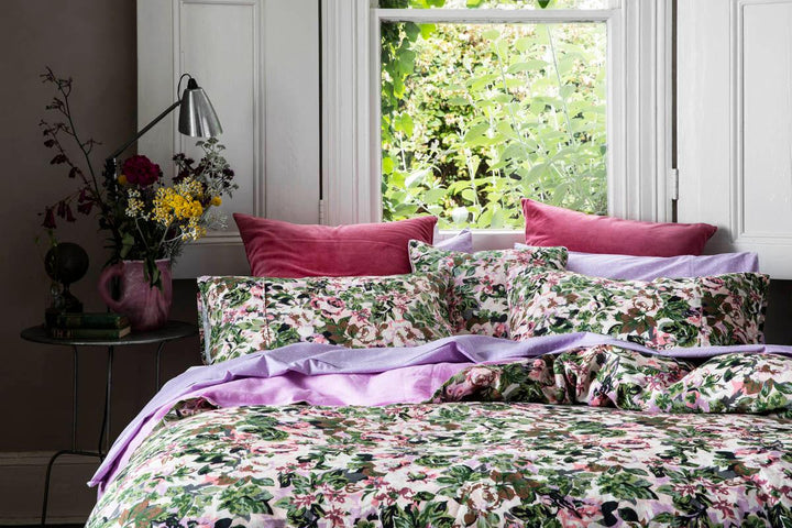 Garden Path Linen Pillowcases- 2 piece standard set - Kip & Co - Rubys Home Store 
