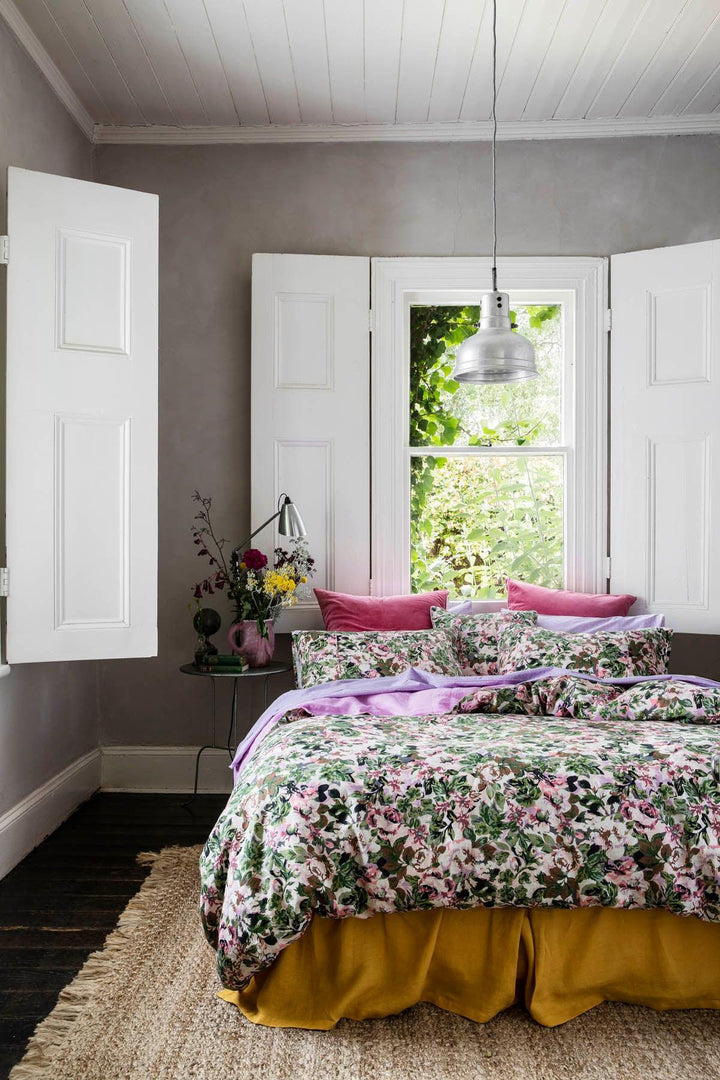Garden Path Linen Quilt Cover - Kip & Co - Rubys Home Store 