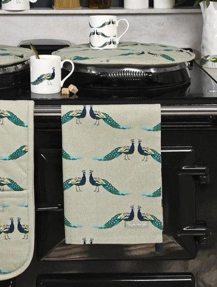 Peacocks Tea Towel - Sophie Allport - Rubys Home Store 