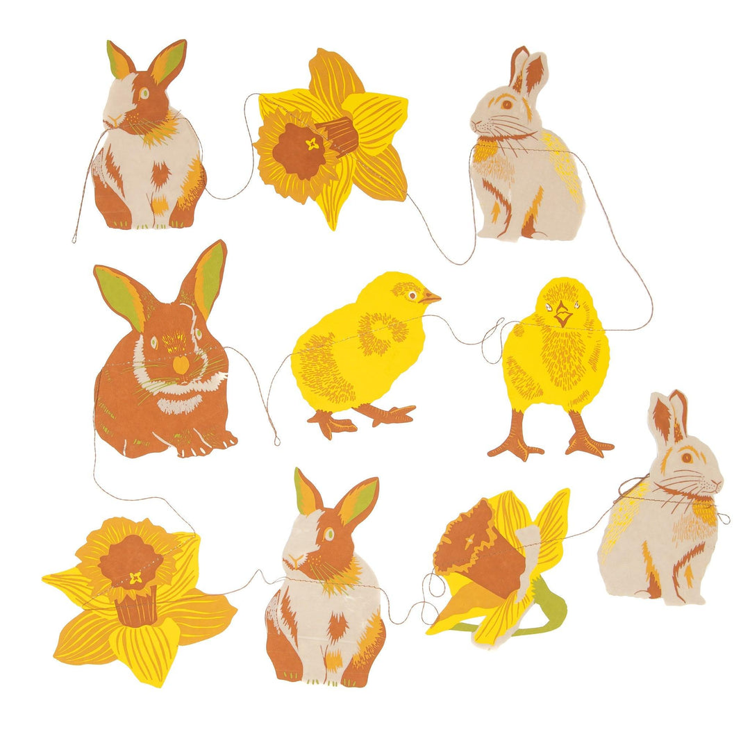 Rabbit and Chick Garland - Rubys Home Store 