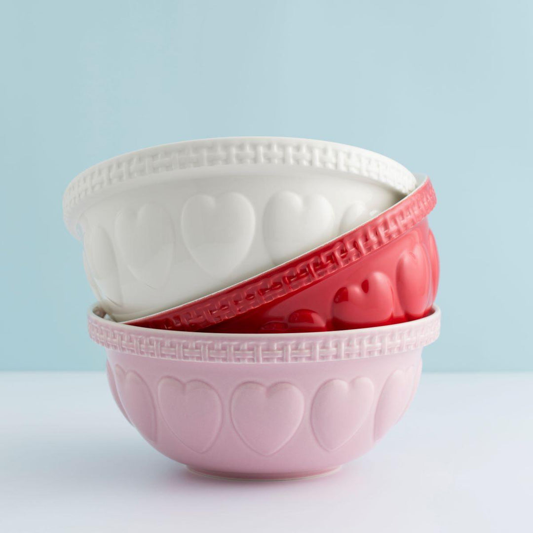 Red Heart Mixing Bowl - Mason Cash - Rubys Home Store 
