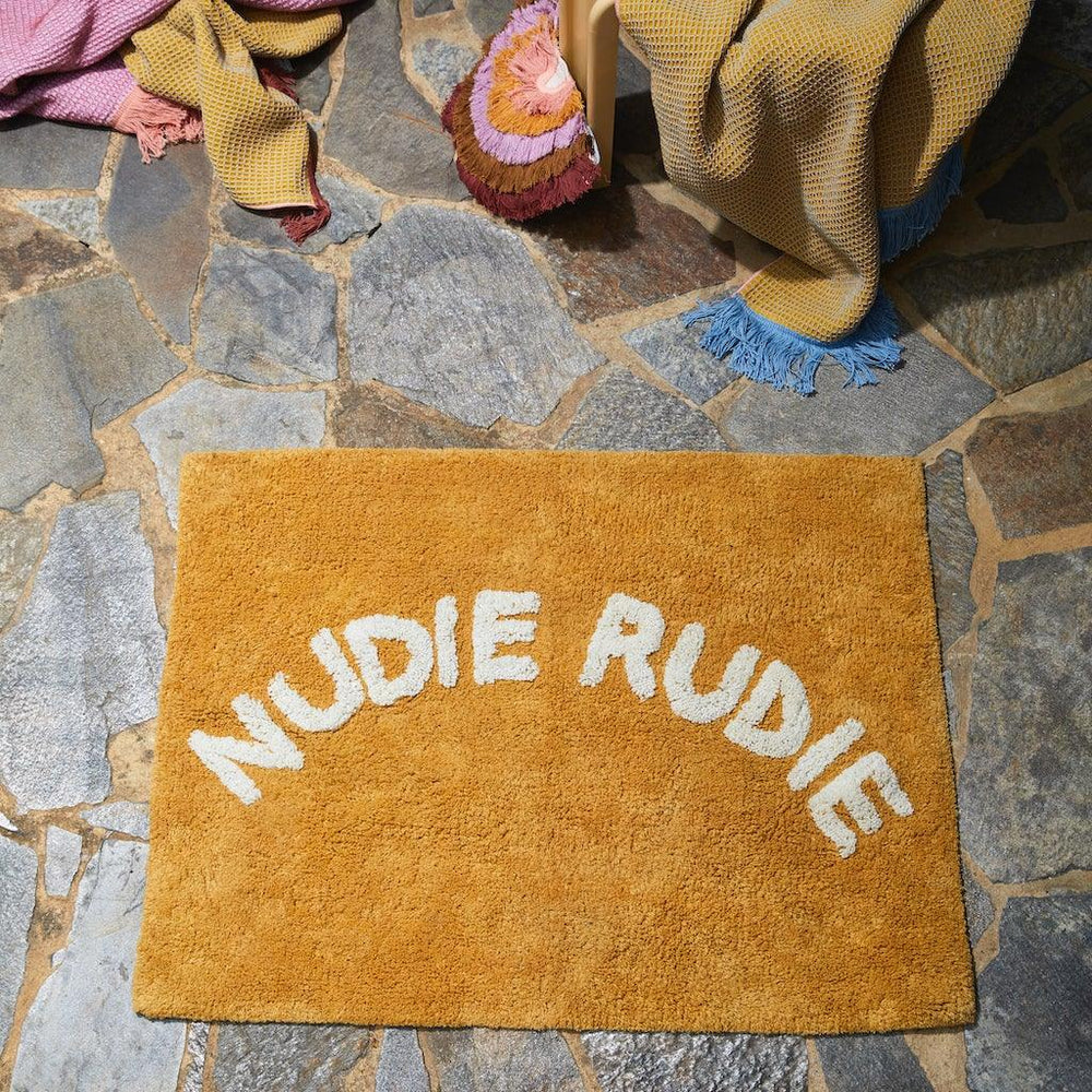 Tula Nudie Bath Mat - Dandelion - Rubys Home Store 