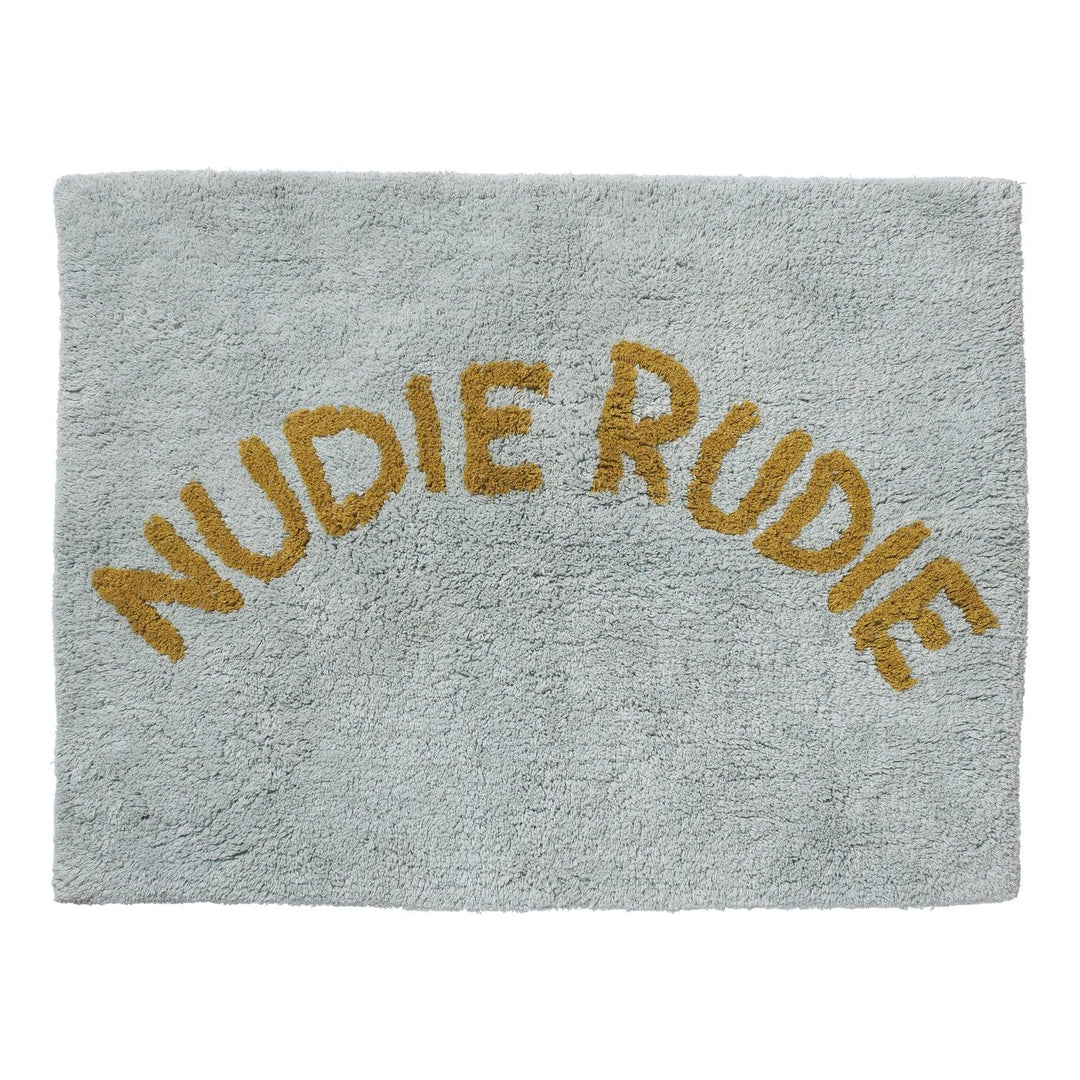 Tula Nudie Rudie Bath Mat - Chambray - Rubys Home Store 
