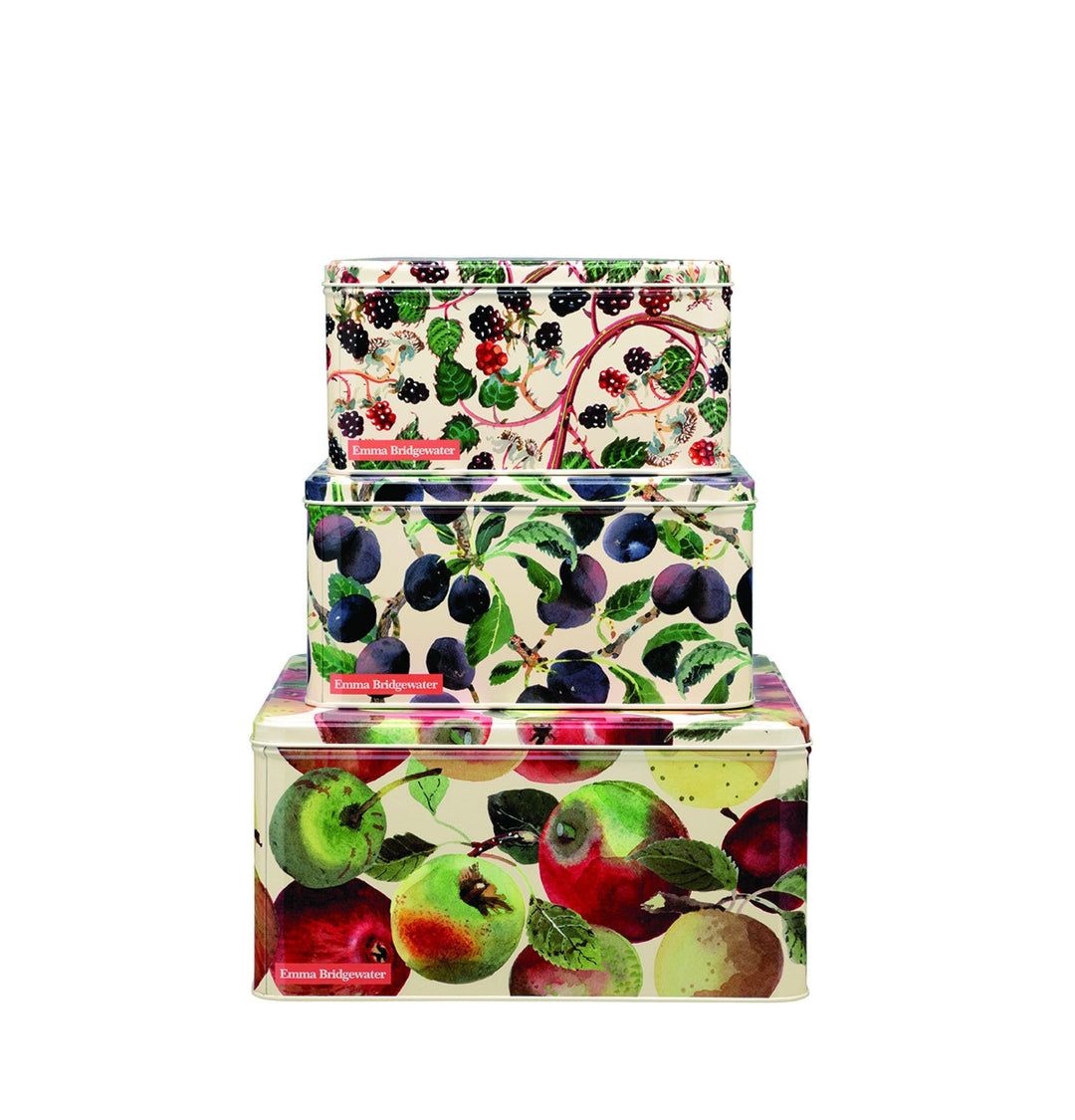 Vegtable Garden Apples by Emma Bridgewater Large Square Cake Tins - Rubys Home Store 